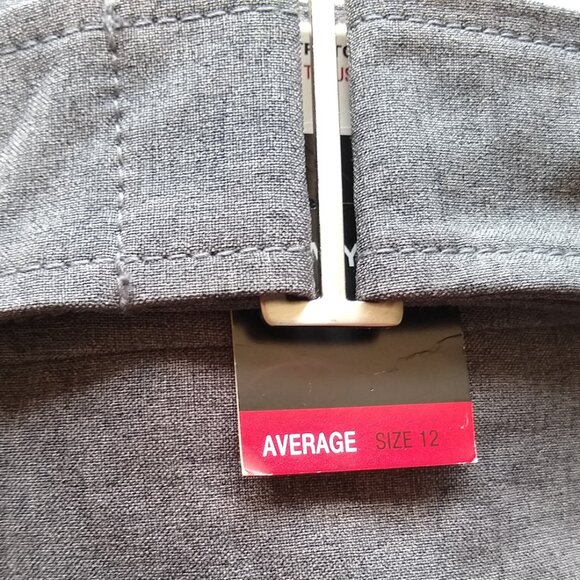New York & Company Gray buckle trousers city Stretch - Picture 5 of 7